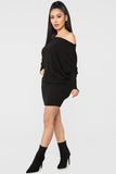No Second Guessing Dress - Black