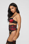 The Love You Give 3 Piece Set - Black/Red