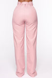 Evening Pants Embellished Pants - Blush