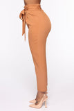 Just Us Two Trouser Pant - Camel