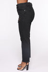So Vintage High Rise Boyfriend Jean - Black