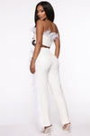 Not My Only One Pants - White