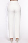 Not My Only One Pants - White