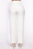 Not My Only One Pants - White