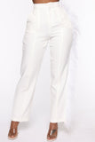 Not My Only One Pants - White