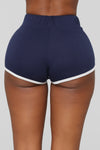 Emerson Dolphin Shorts - Navy