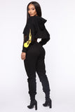 Light Up Your World Jogger - Black