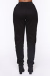 Light Up Your World Jogger - Black