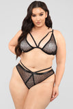 Favorite Ex Lace 2 PC Set - Black