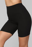 All On Me Biker Shorts - Black
