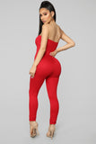 Buenos Aires Jumpsuit - Red