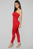 Buenos Aires Jumpsuit - Red
