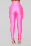 Brianne High Rise Leggings - Neon pink