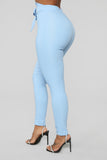 Knot Your Girl Pants - Blue