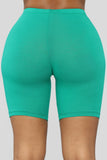 Natalee Biker Shorts - Green