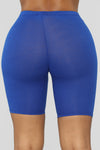 Natalee Biker Shorts - Royal