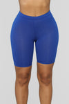 Natalee Biker Shorts - Royal
