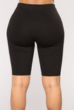 Almost Everyday Biker Shorts - Black