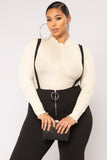 Jump In The Ring Jumpsuit - Black