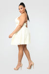 Show Me The Way Lace Mini Dress - Cream