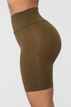 Brooke Biker Shorts - Olive