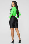 Curves For Days Biker Shorts - Black