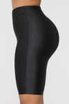 Curves For Days Biker Shorts - Black