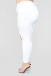 Glistening Jeans - White