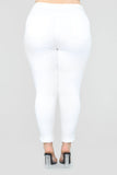 Glistening Jeans - White