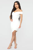 Do Or Die Dress - Ivory