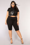 Almost Everyday Biker Shorts - Black