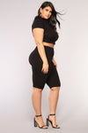 Almost Everyday Biker Shorts - Black