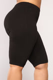 Almost Everyday Biker Shorts - Black