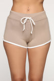Emerson Dolphin Shorts - Taupe