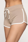 Emerson Dolphin Shorts - Taupe