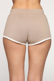 Emerson Dolphin Shorts - Taupe