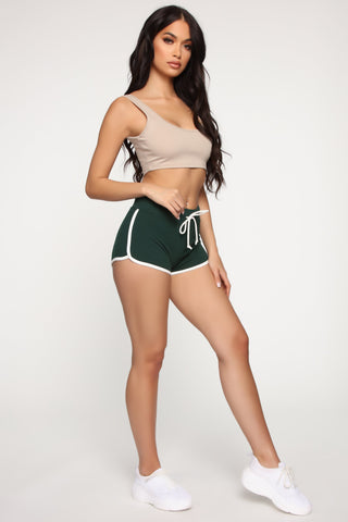 Emerson Dolphin Shorts - Hunter Green