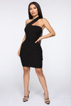Seduce Me Mini Dress - Black