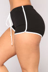 Not A Basic Bae Dolphin Shorts - Black