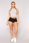 Playing Hookie Dolphin Shorts - Black