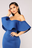 Cute But Salty Mermaid Dress - Royal