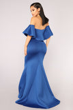 Cute But Salty Mermaid Dress - Royal