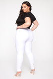 Tell Your Boy Bye Jeans - White