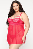 The Great Escape Babydoll - Fuchsia