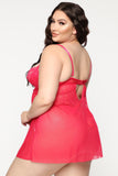 The Great Escape Babydoll - Fuchsia