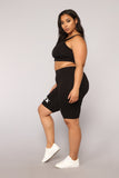 F Off Biker Shorts - Black