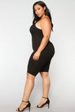 Nova Season Romper - Black