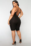 Nova Season Romper - Black