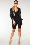 Nova Season Romper - Black