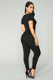 Leah Jumpsuit - Black